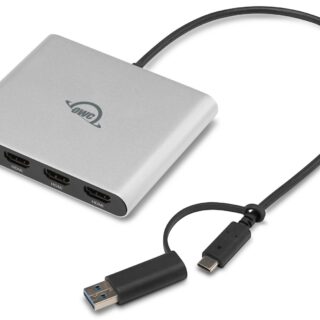 OWC USB-C Quad HDMI 4K Display Adapter with DisplayLink